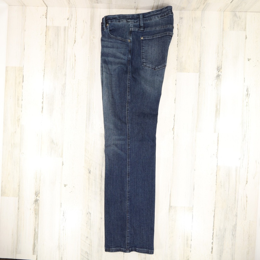 Judy Blue Jeans Womens 15 Mid Rise Tummy Control Straight Leg Stretch Denim - Picture 4 of 16